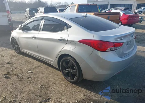 2013 Hyundai Elantra Gls z USA, uszkodzony, nr VIN 5NPDH4AE7DH320534